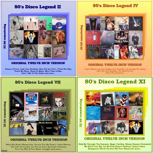 80's Disco Legend. Vol 01-11